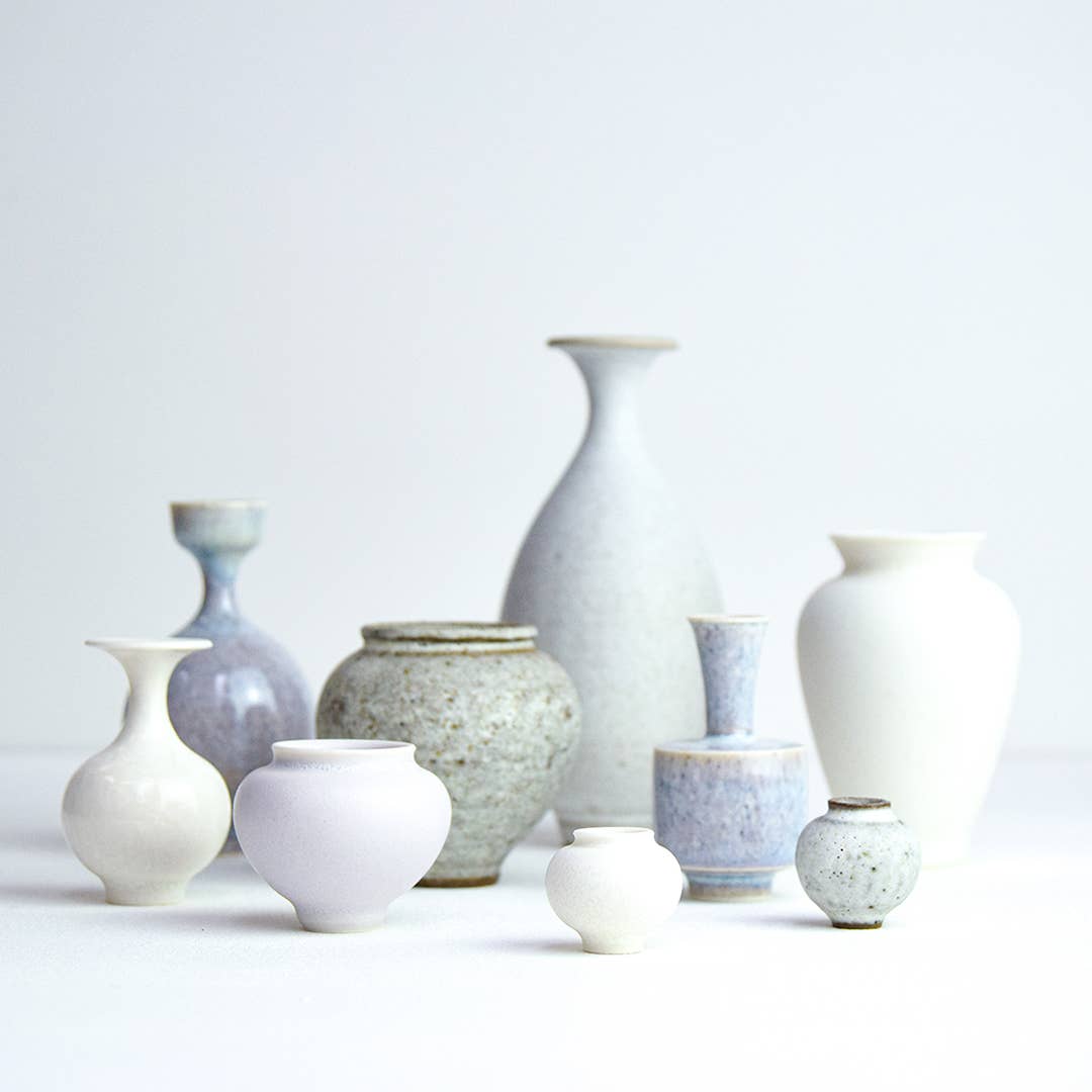 Miniature Pot White: Small