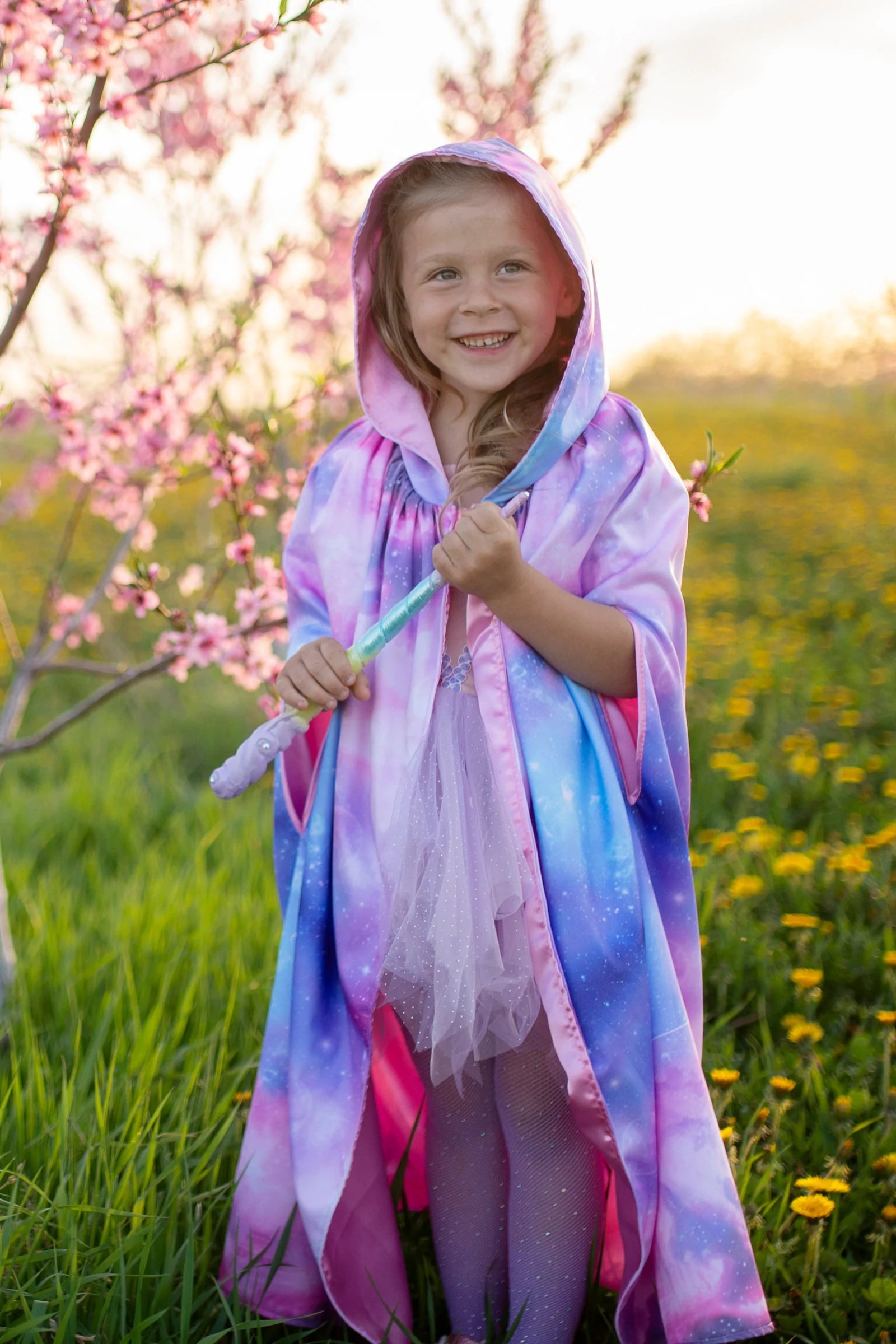 Unicorn Galaxy Cloak, Size 5-6