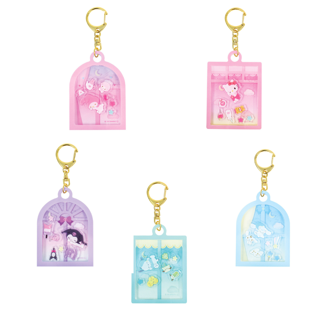 Sanrio Window Shaker Keychain