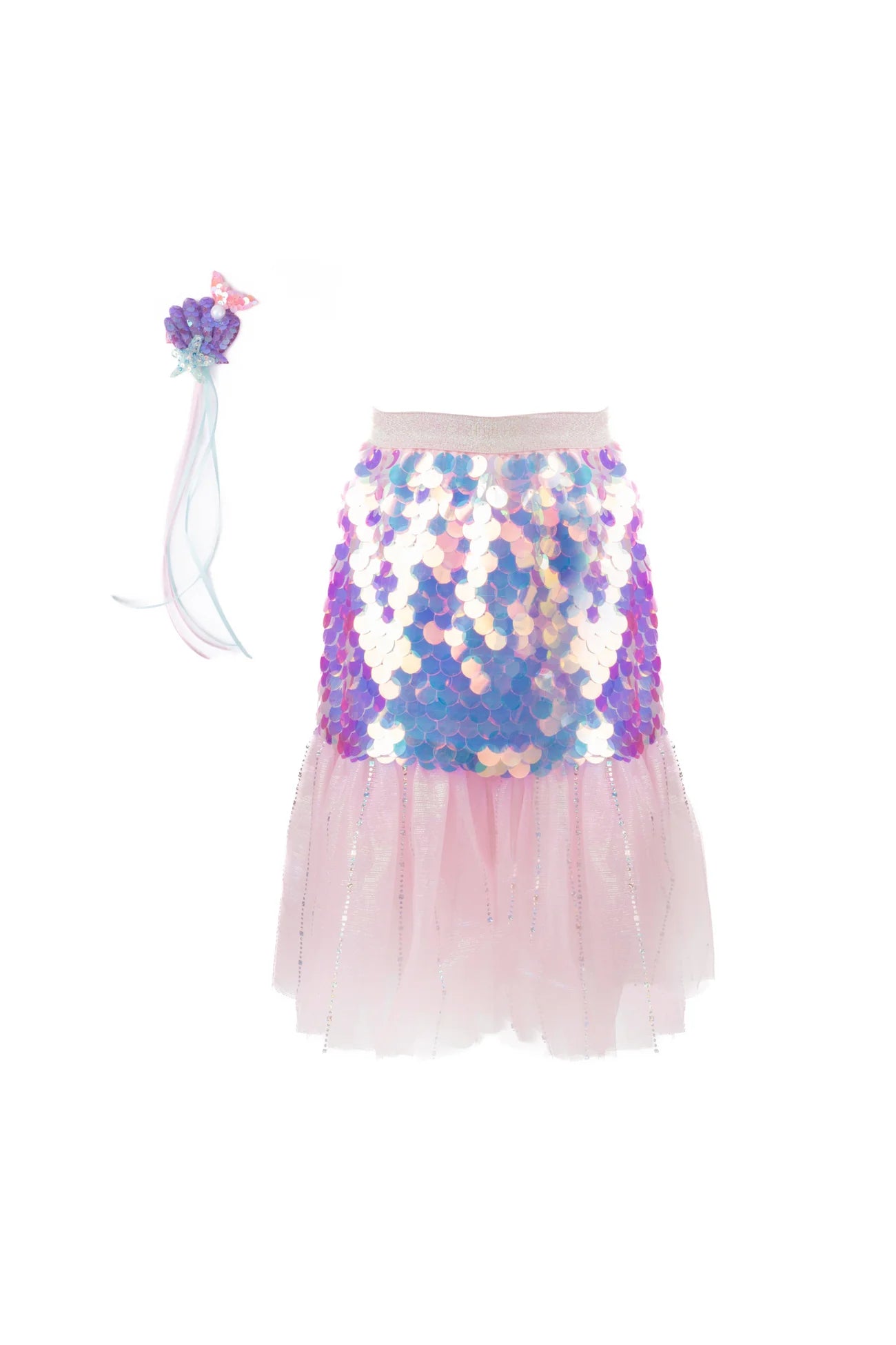 Pink Bling Mermaid Set, Size 4-6