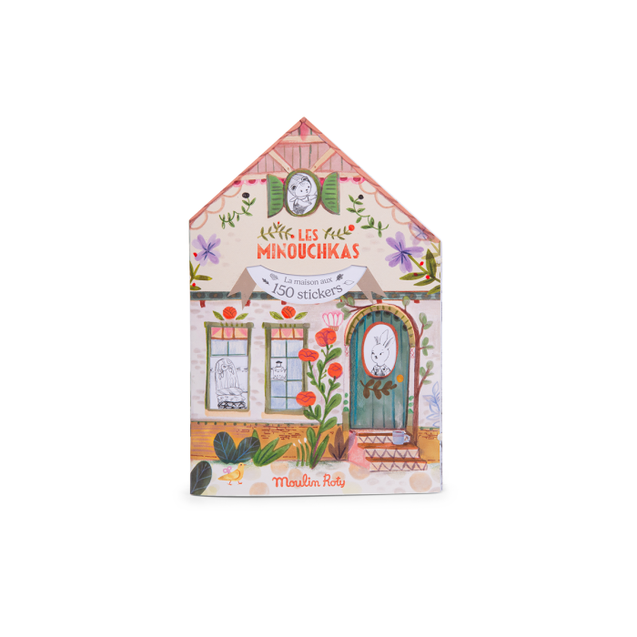 Moulin Roty ~ Les Minouchkas ~ a 20 page Coloring and Sticker book