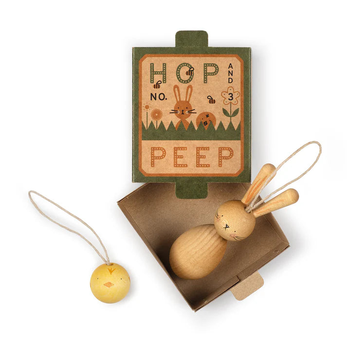 Hop and Peep hanging ornaments - Grapat