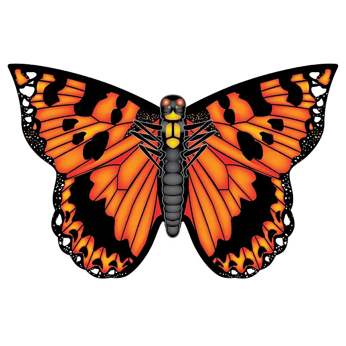 28 Inch "Sprite / Orange Butterfly" Kite with Line Included