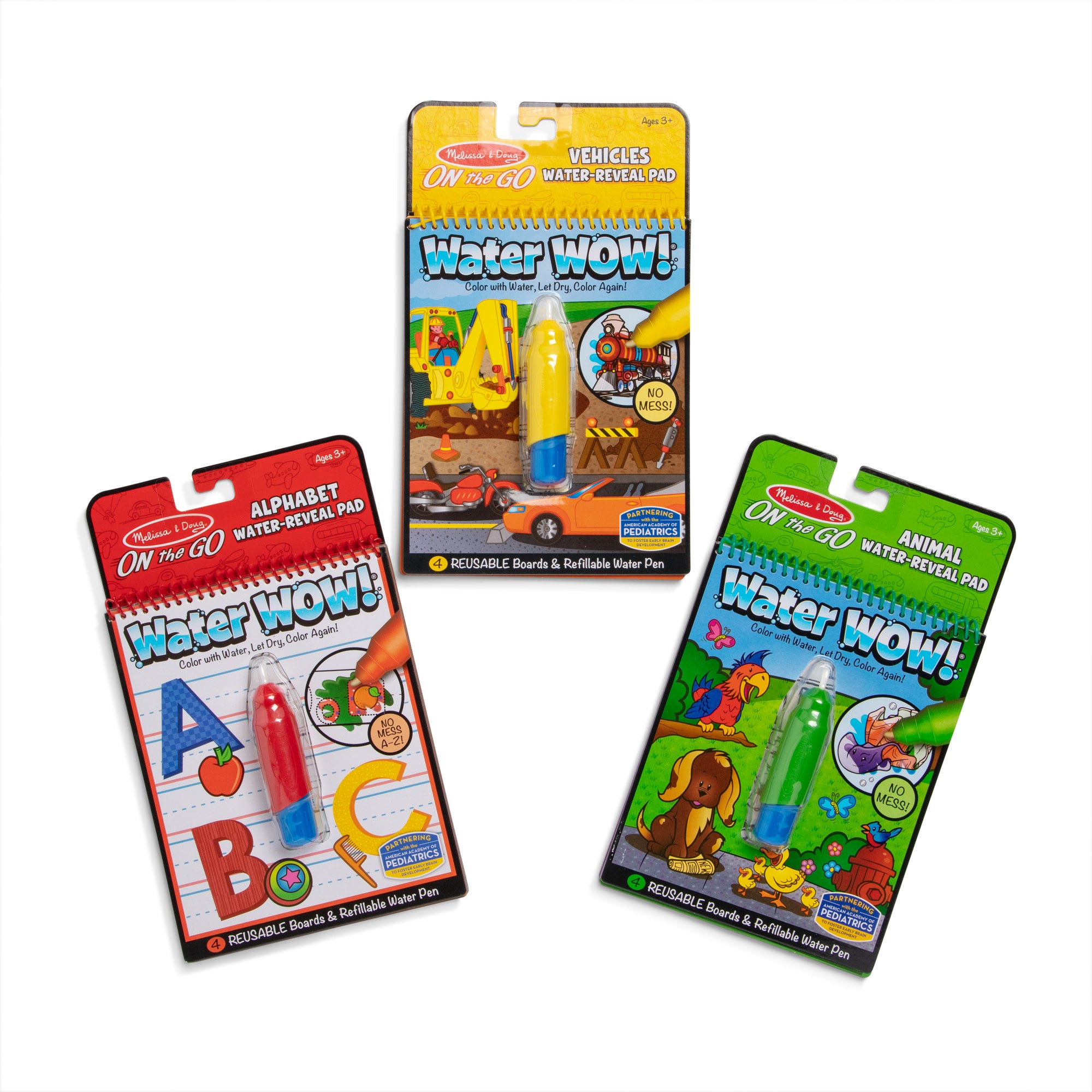 Water Wow! - Bundle - Vehicles, Animals and Alphabet