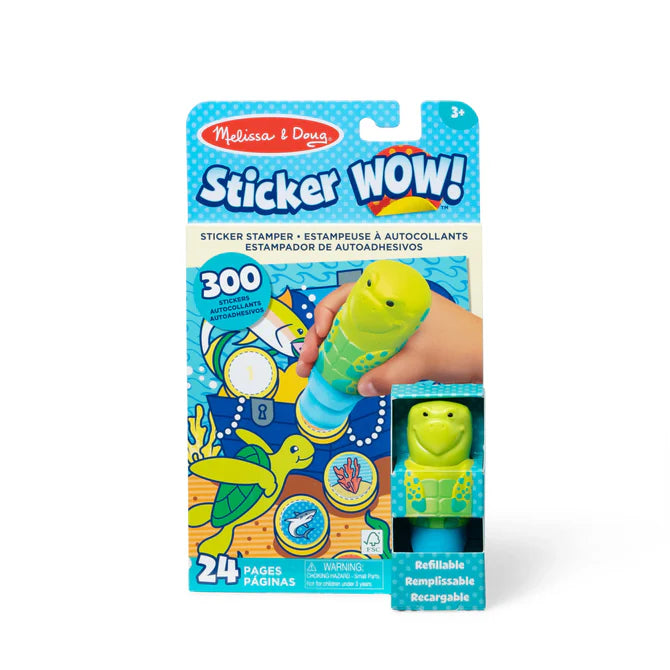 Melissa & Doug Sticker Wow! Activity Pad - Turtle