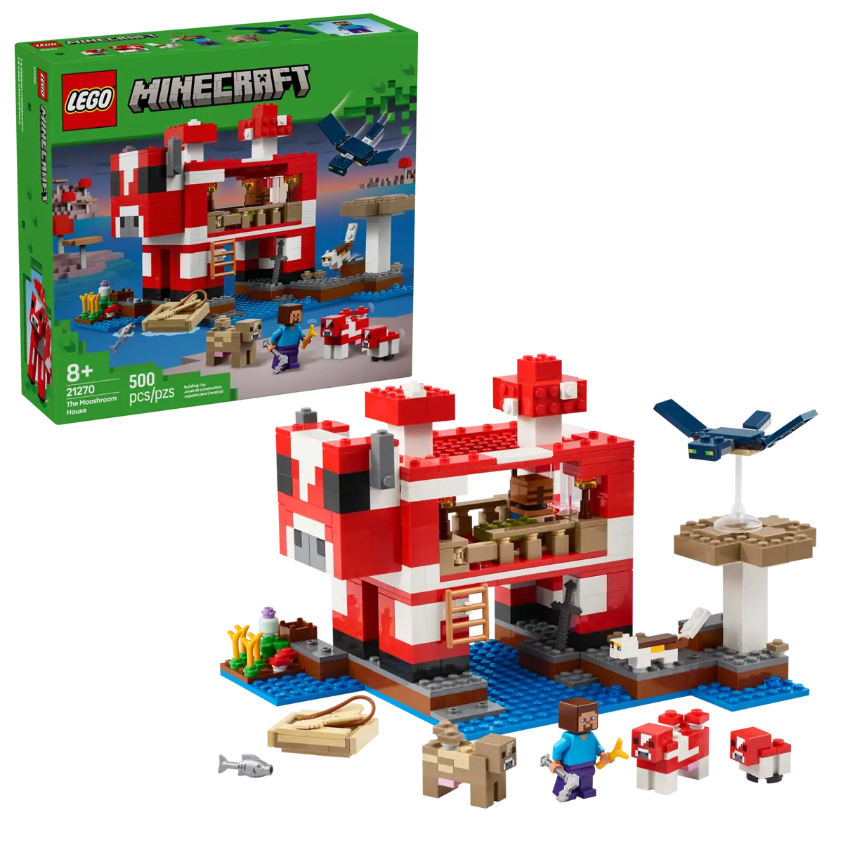 LEGO MINECRAFT The Mooshroom House
