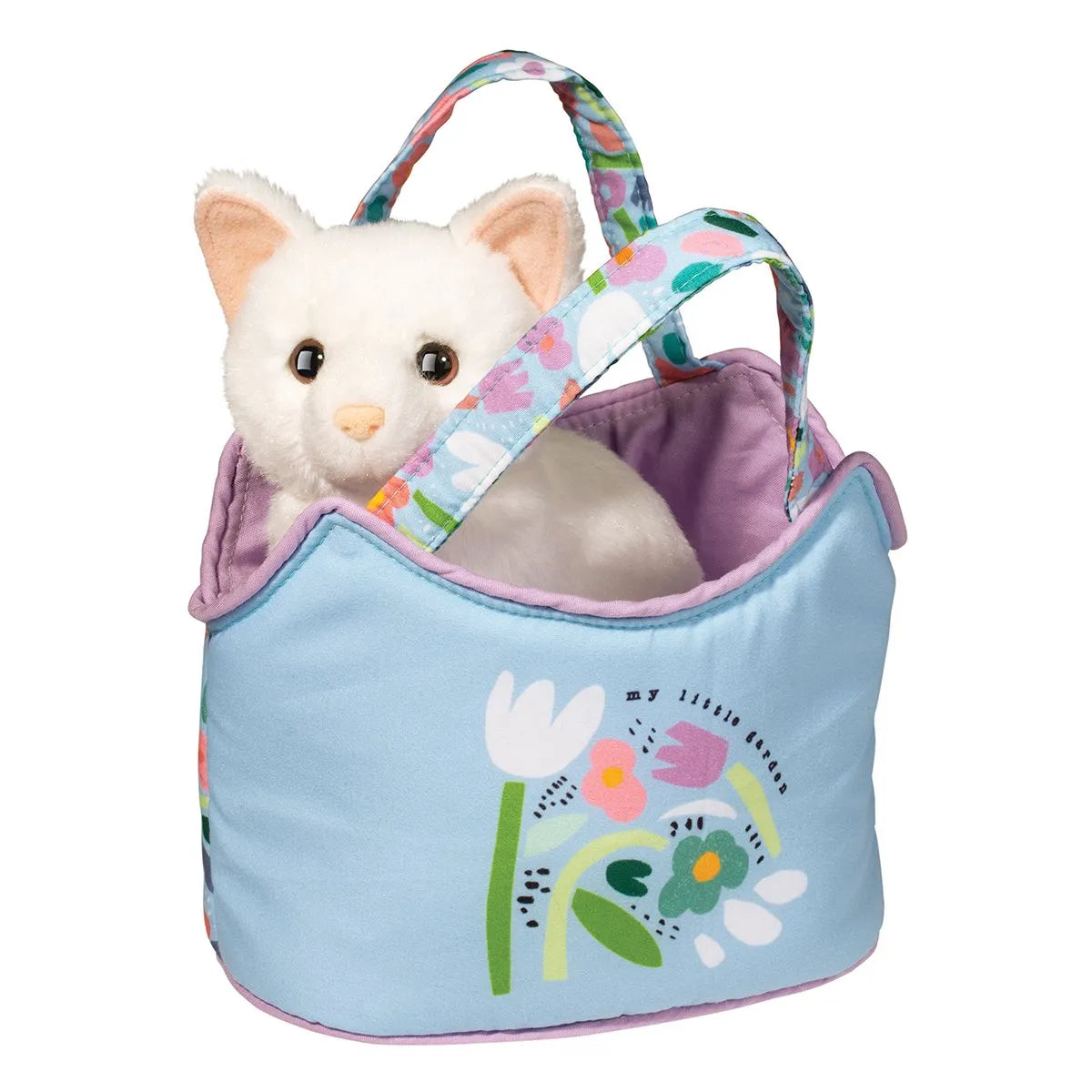 My Little Garden Sassy Sak w/White Cat