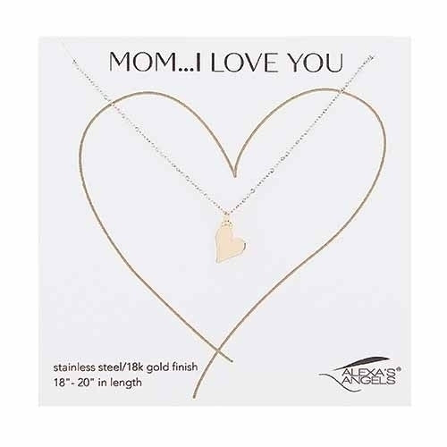 Mom...I Love You Necklace