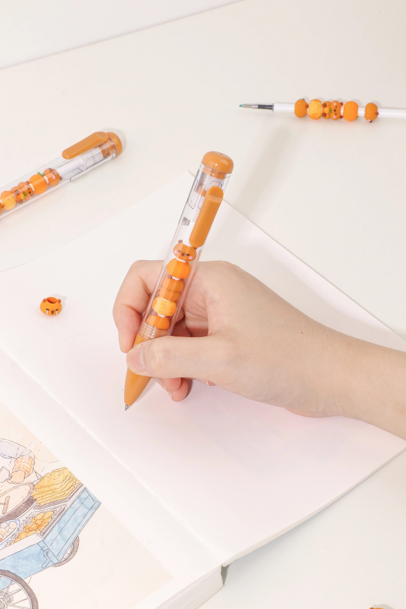 Capybara Stack Gel Pen