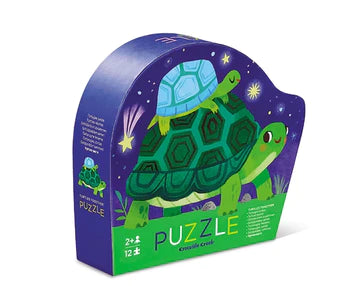 Mini Puzzle 12pc: Turtles Together
