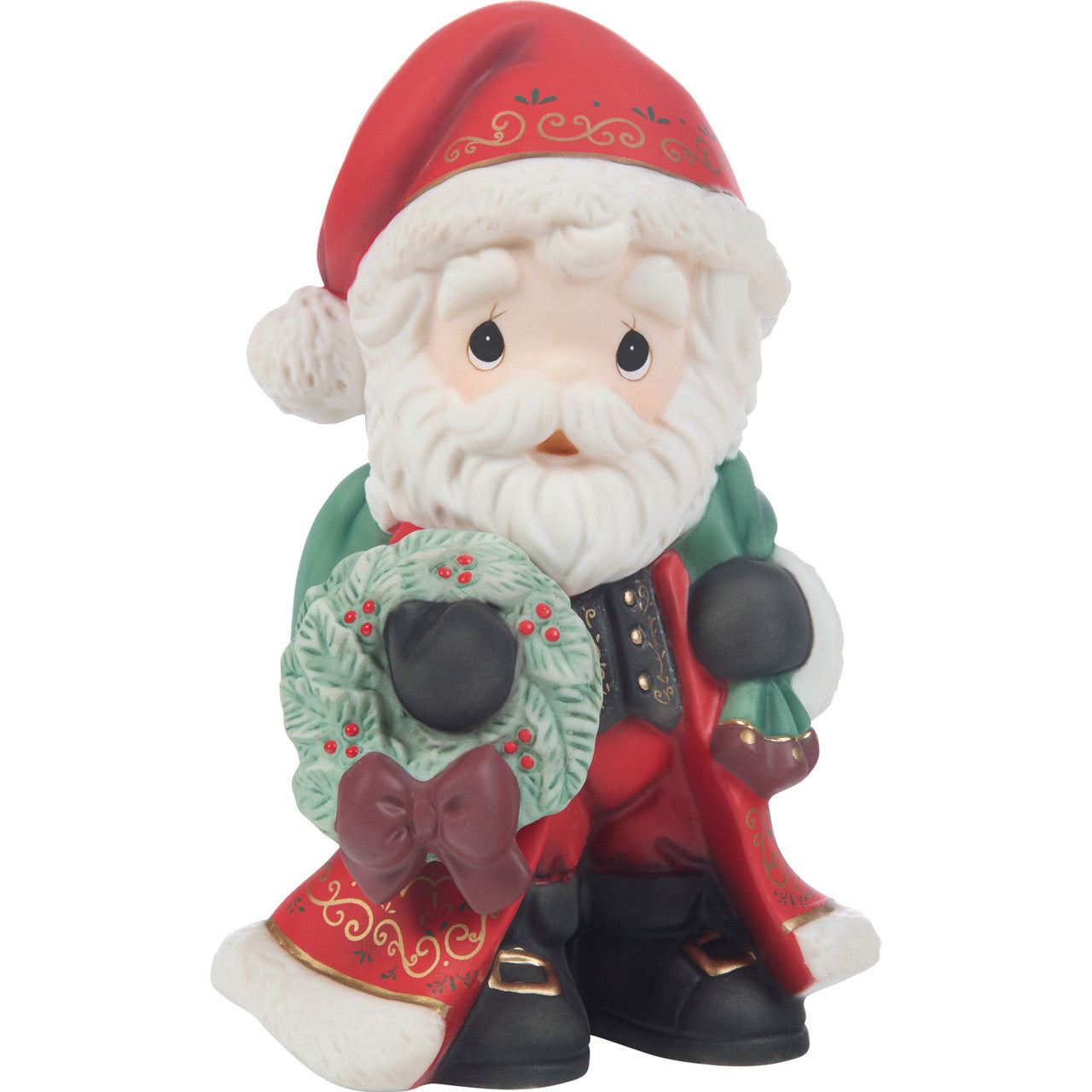 Precious Moments Bringing Christmas Joy To All Annual Santa Figurine