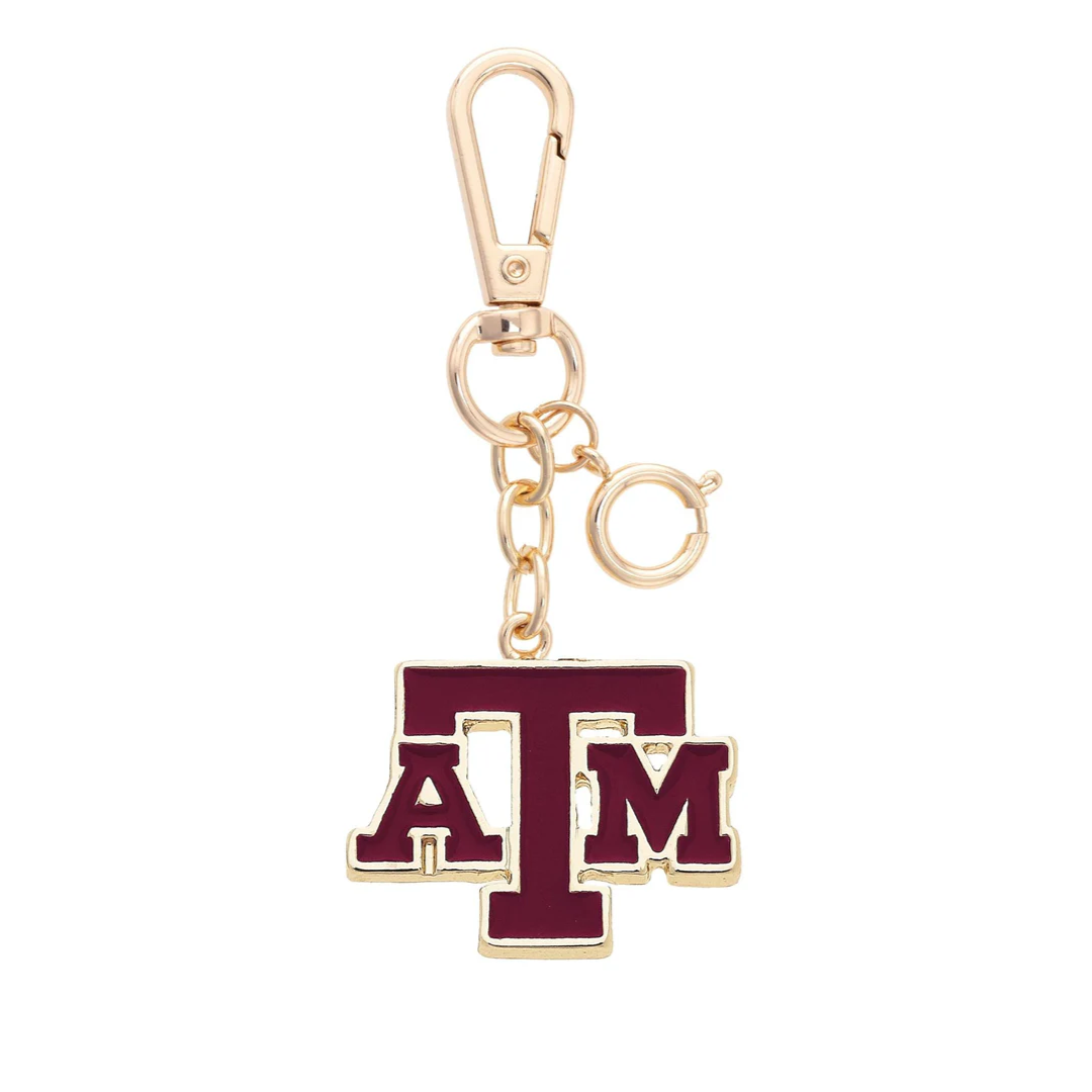 Texas A&M Aggies Enamel Logo Bag Charm