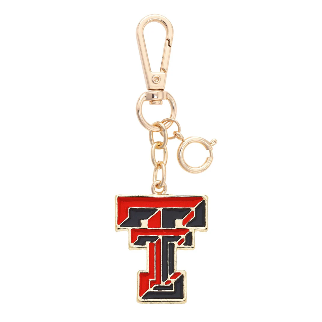 Texas Tech Red Raiders Enamel Logo Bag Charm