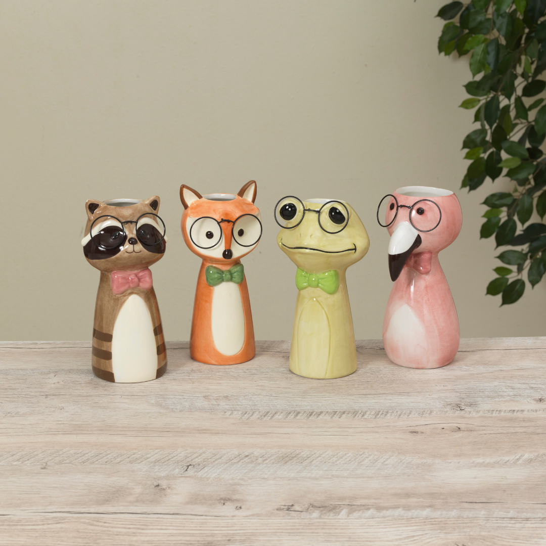 8" Ceramic Garden Friend Planter