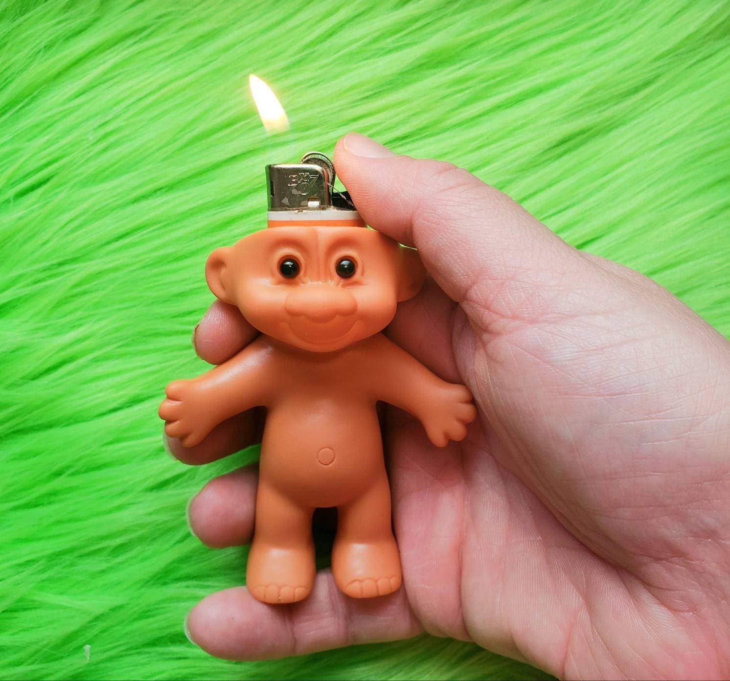 Troll Doll Lighter Cover