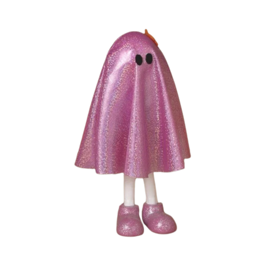 Pink Glitter Ghost