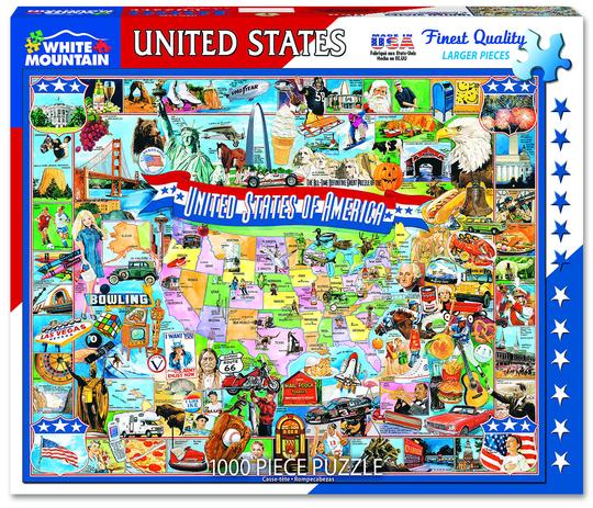 United States of America Puzzle 1000pc