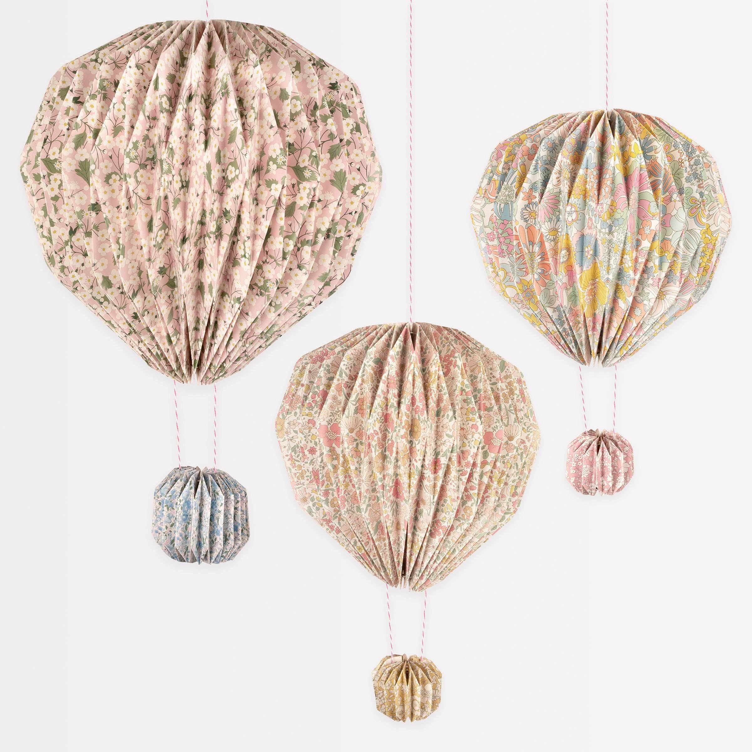 *NEW* Meri Meri x Liberty Origami Balloon Decorations