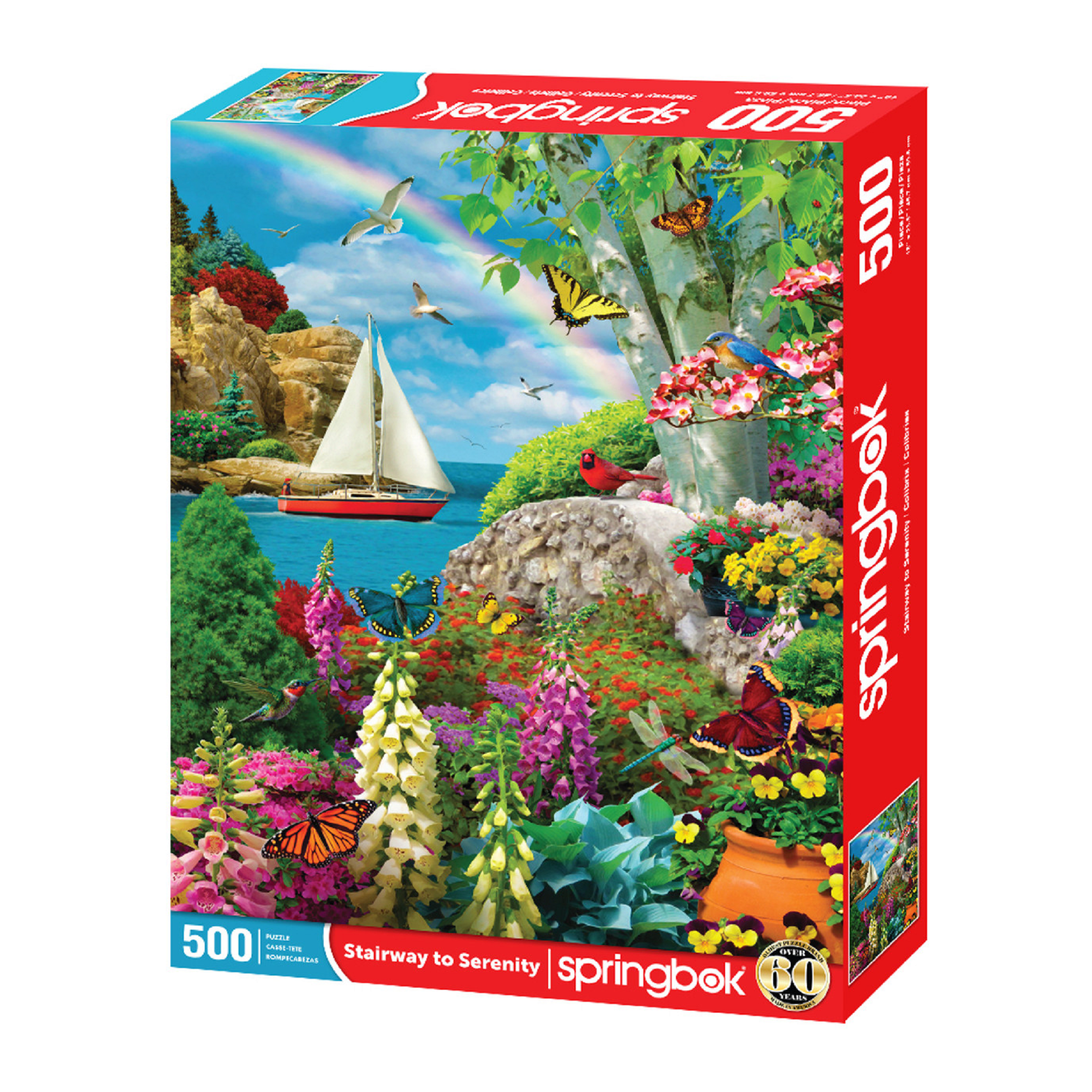 Stairway to Serenity 500 Piece Jigsaw Puzzle
