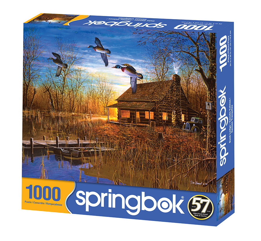 Duck Lodge 1000 Piece Jigsaw Puzzle
