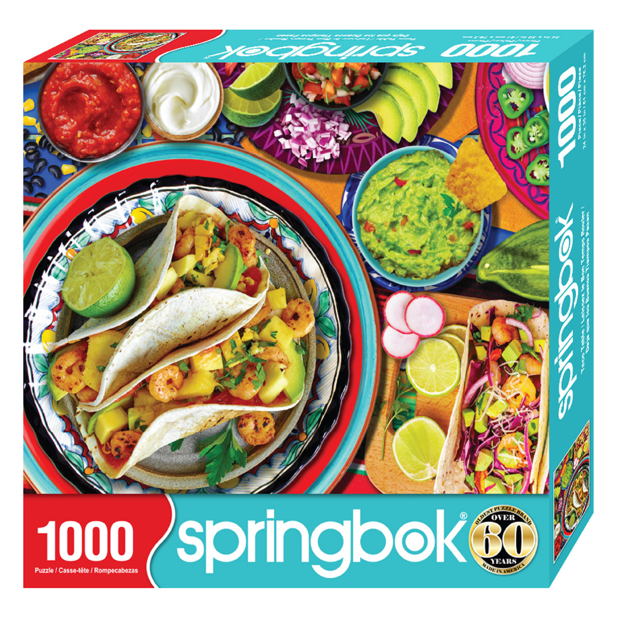 Taco Table 1000 Piece Jigsaw Puzzle