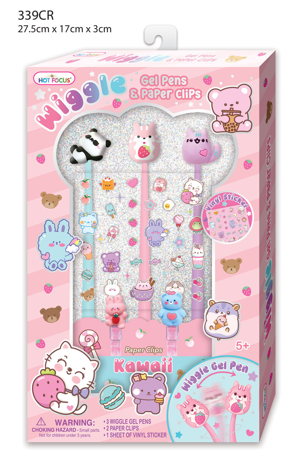 Critters Wiggly Gel Pens