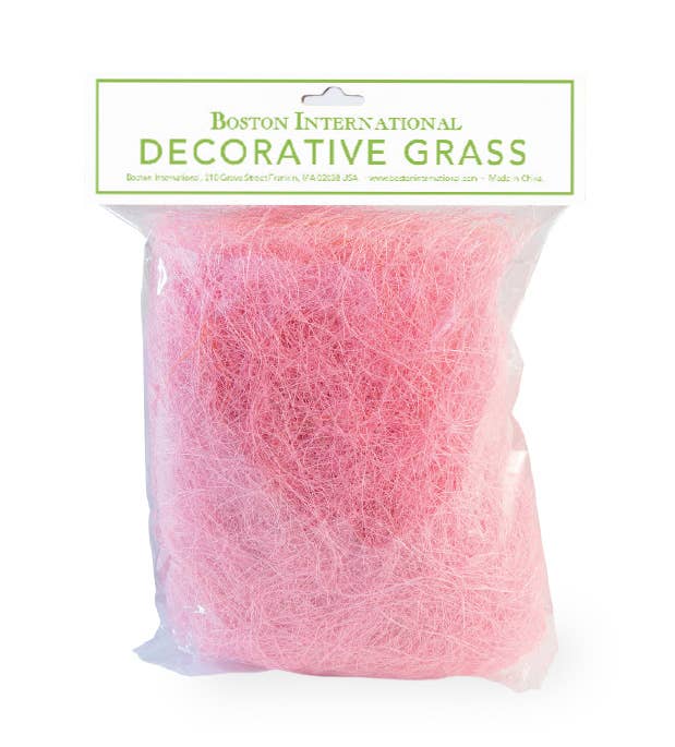Decorative Easter Grass Pink