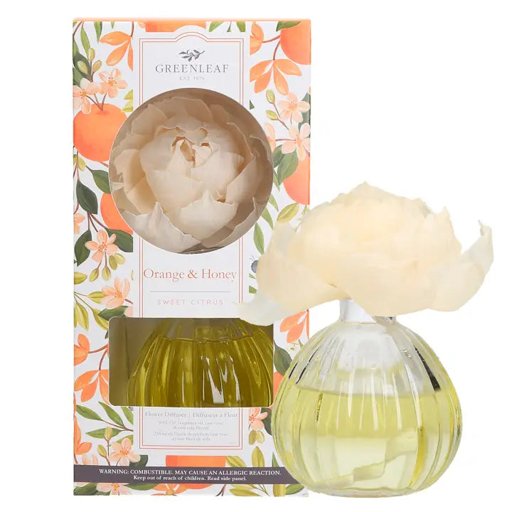 Orange & Honey Sweet Citrus Flower Diffuser