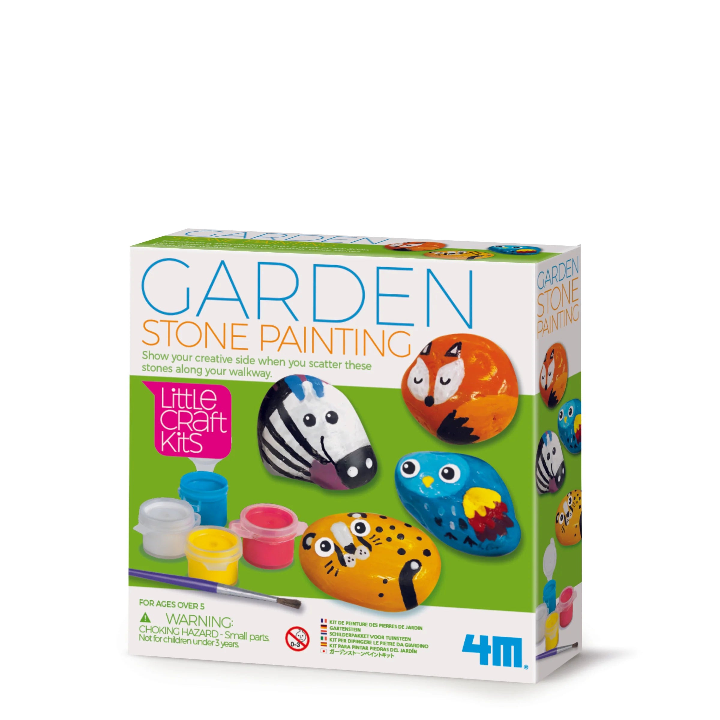 Garden Stone Painting
