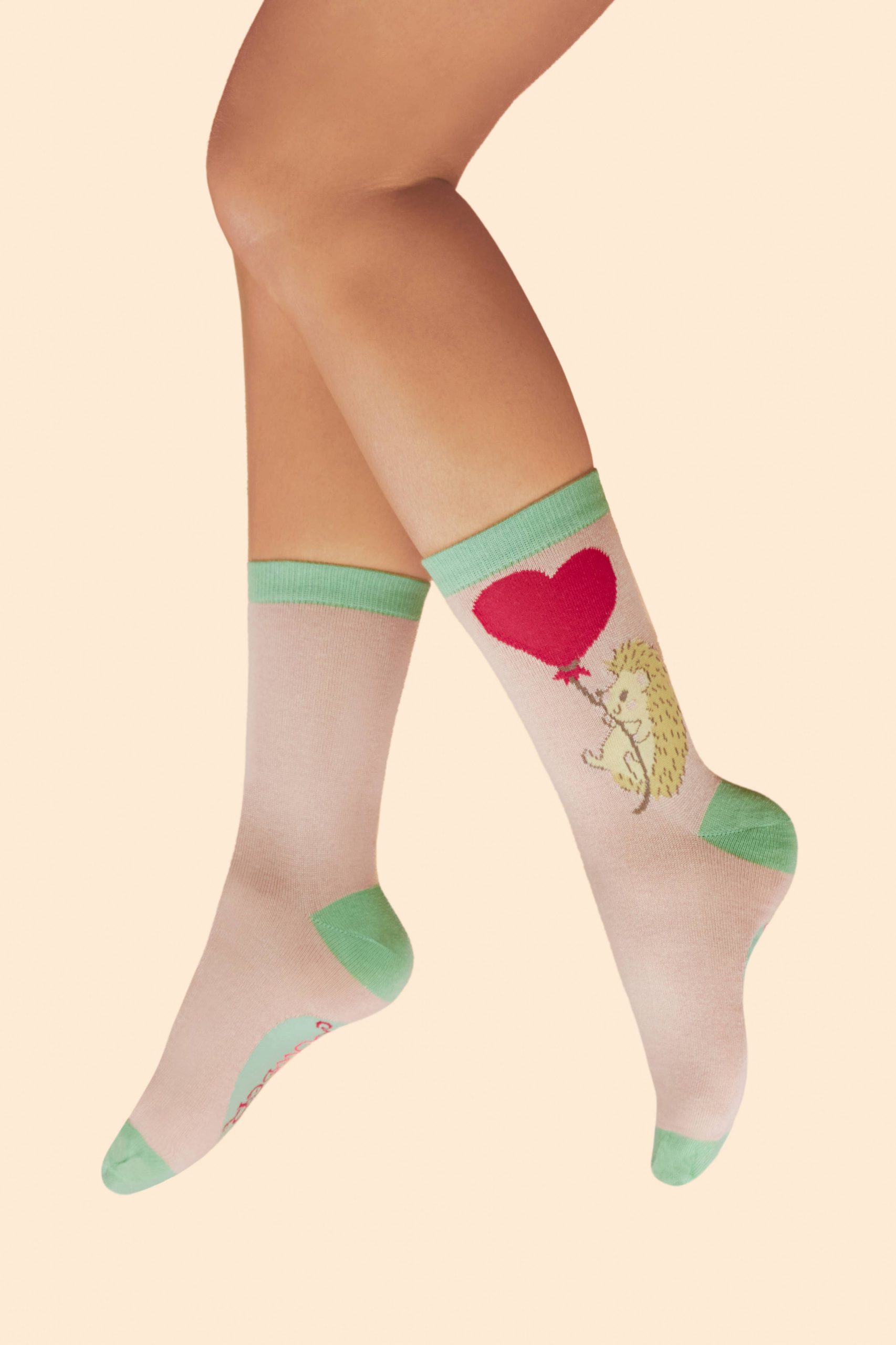 Floating Hedgehog Lover Ankle Socks