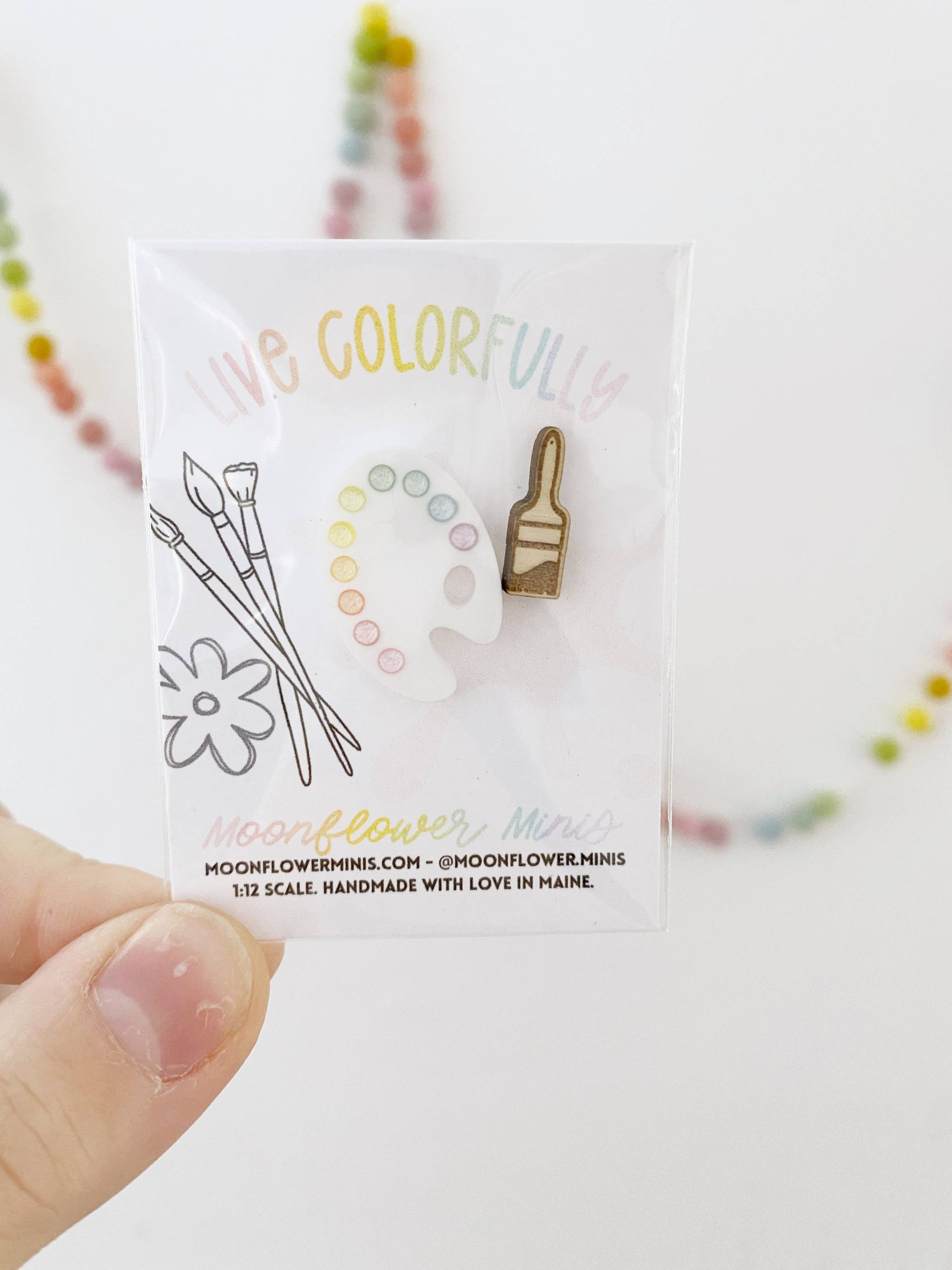 Miniature Paint Palette
