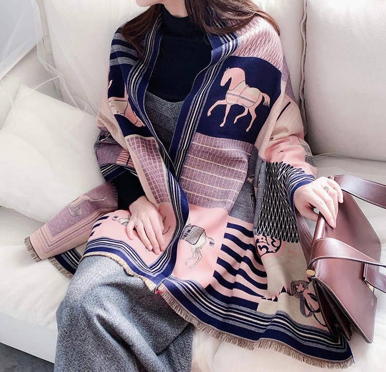 Saratoga Scarf: PINK