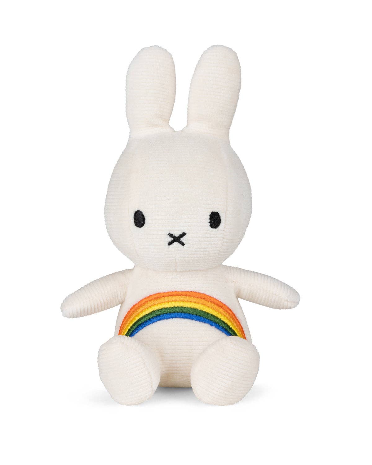 Plush MIFFY Rainbow Off-white 7"