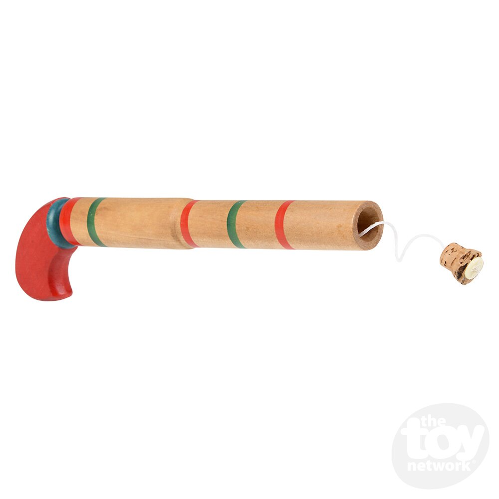 8" Wooden Pop Gun