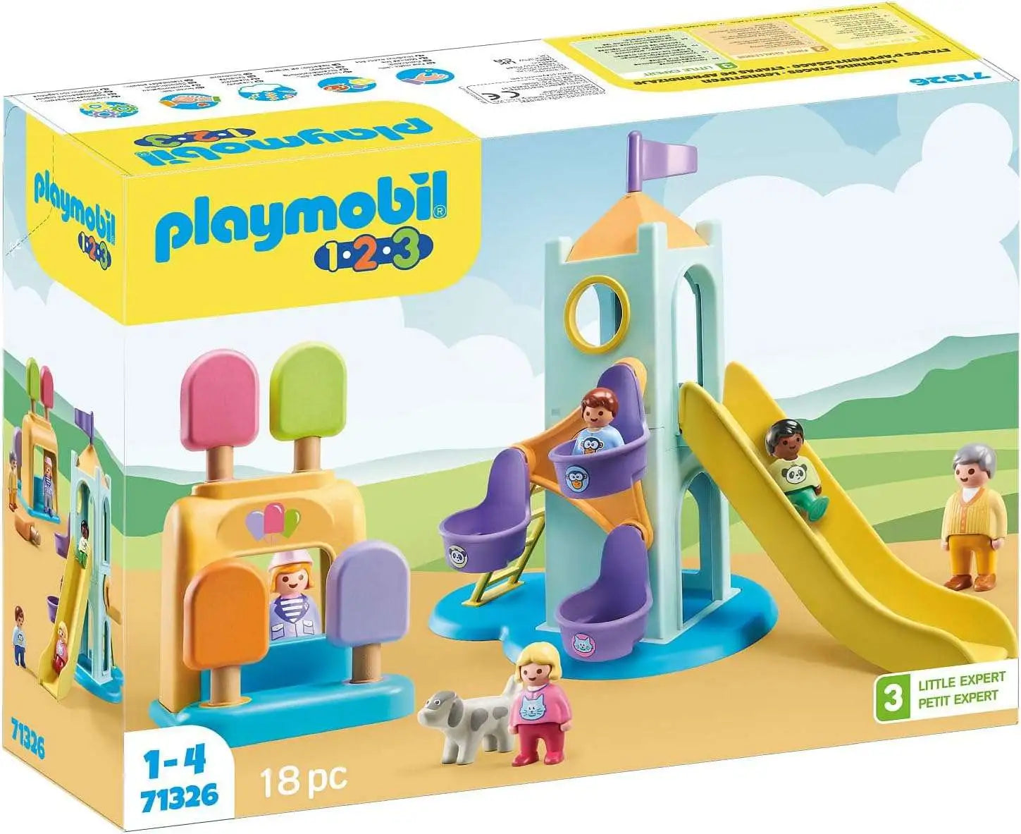 Playmobil 123 Adventure Tower with Ice Cream Booth