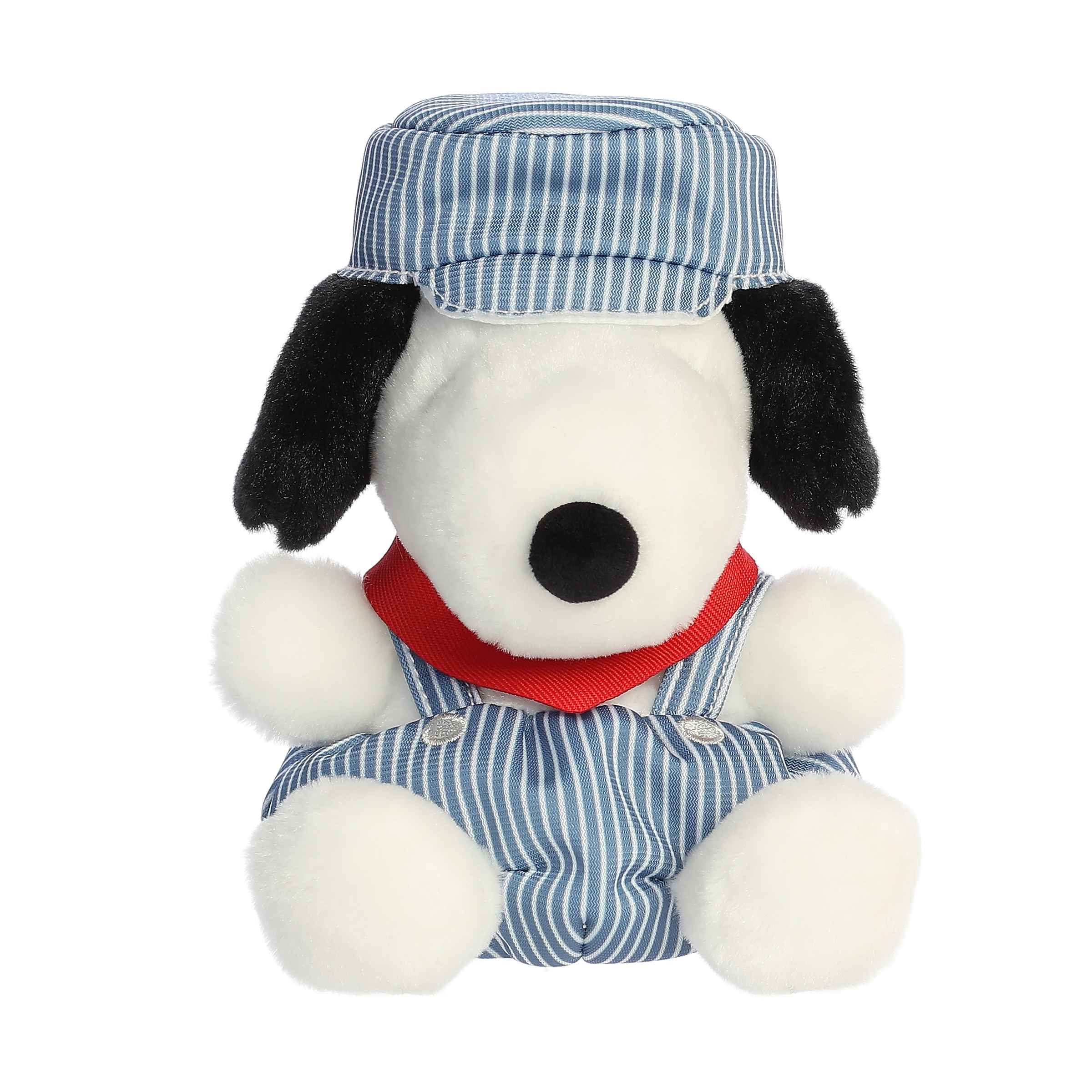 5" Train Engineer Snoopy™ Palm Pals™