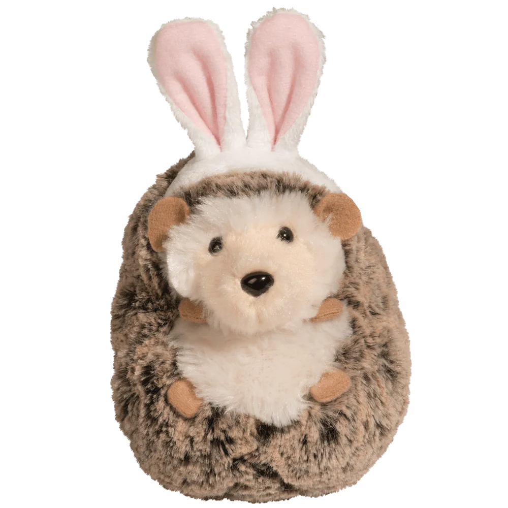 Spunky Hedgehog with Bunny Ears Plush