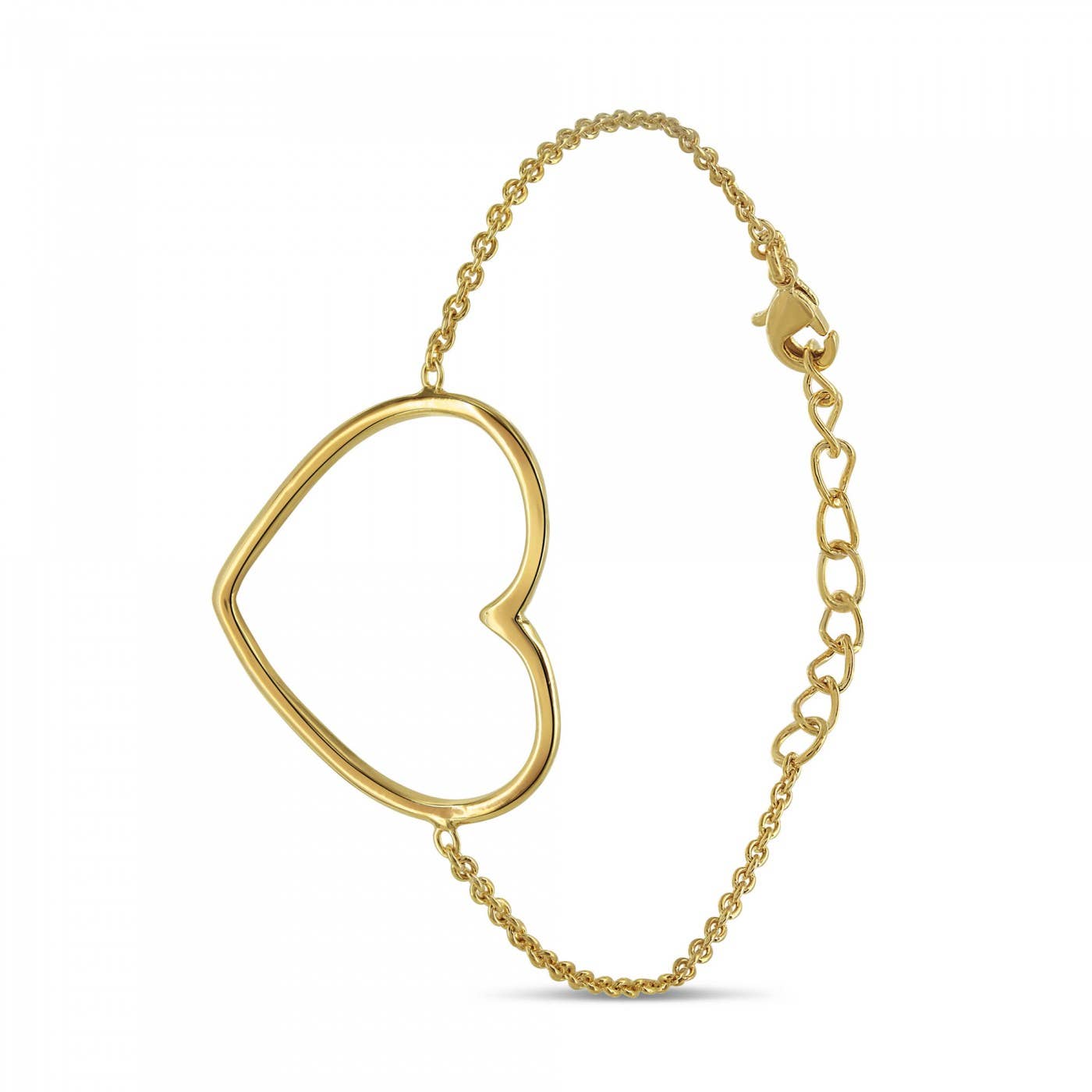 Open Heart Bracelet