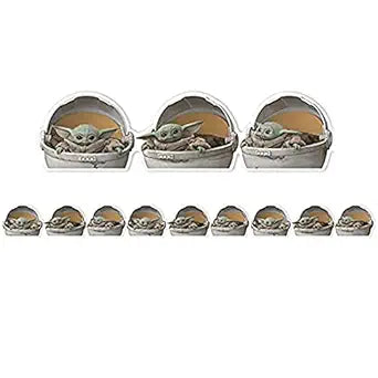 Star Wars Mandalorian The Child Die-Cut Border