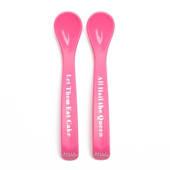 Eat Cake/Hail Queen Silicone Spoon Set