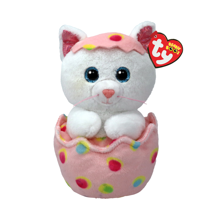 Ty - Giggles Easter Cat in Egg
