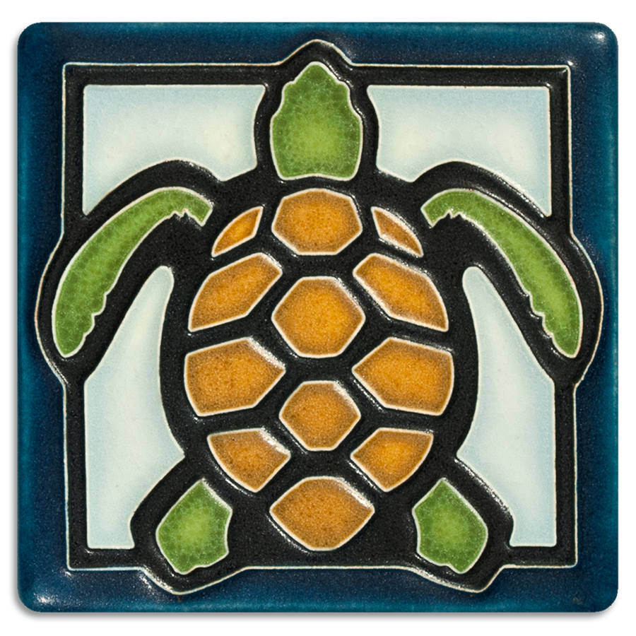 4x4 Turtle Art Tile