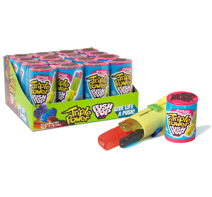 Triple Power Push Pop