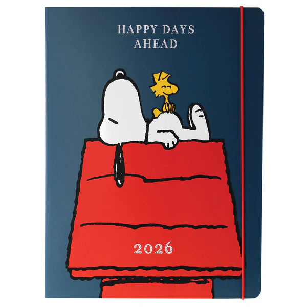 Peanuts® Snoopy On House 18-Month Monthly Planner