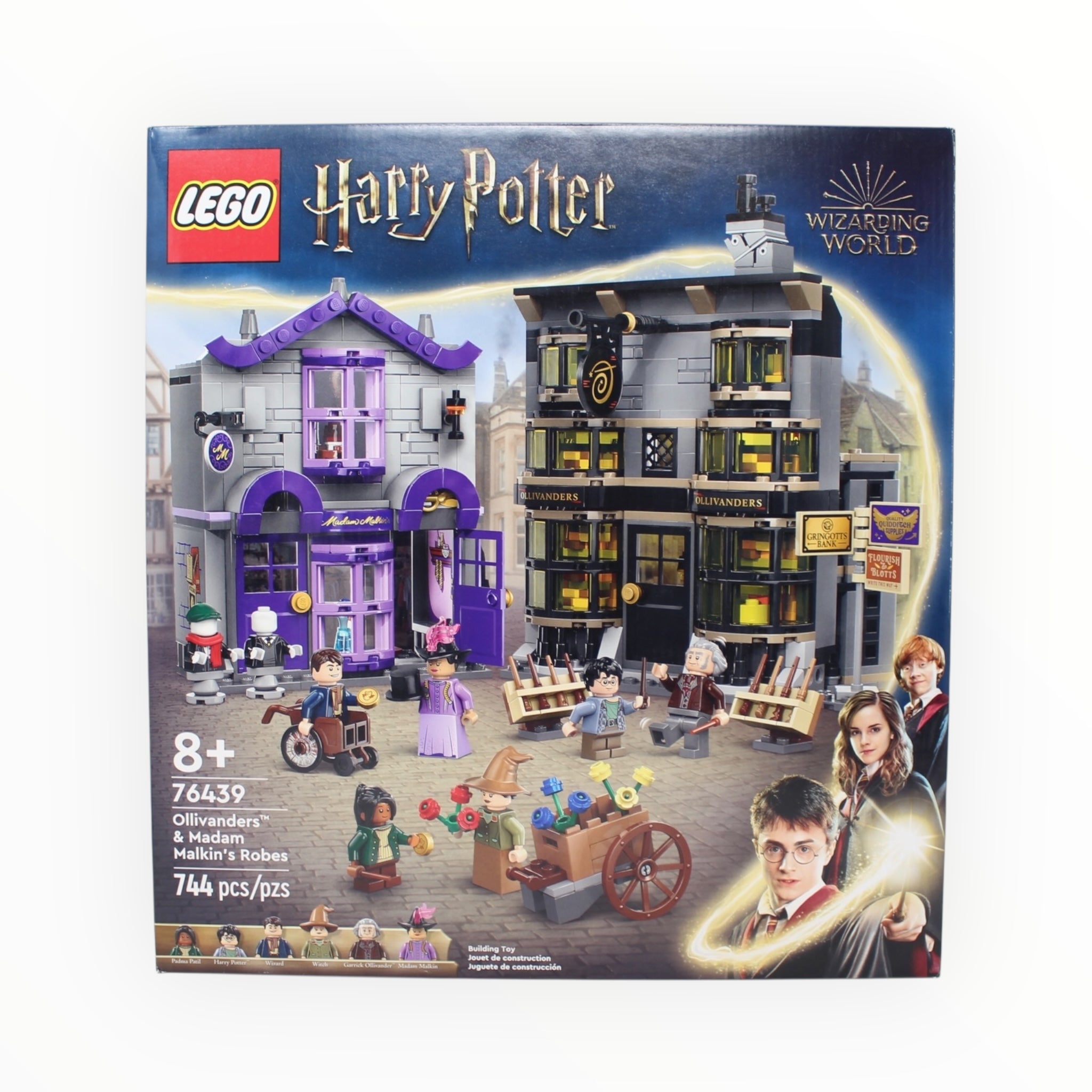 Certified Used Set 76439 Harry Potter Ollivanders & Madam Malkin’s Robes