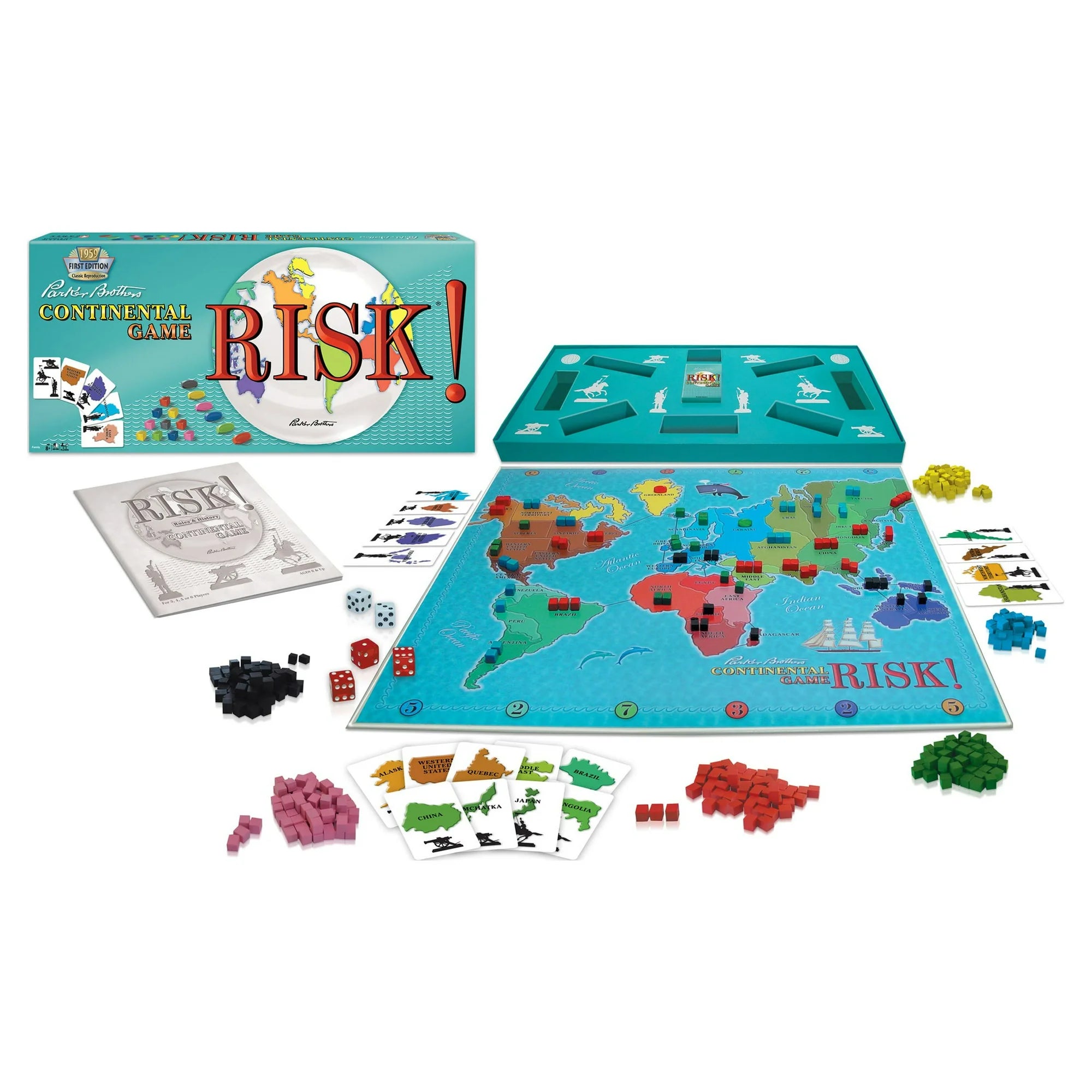 Classic Risk Board Game 1959