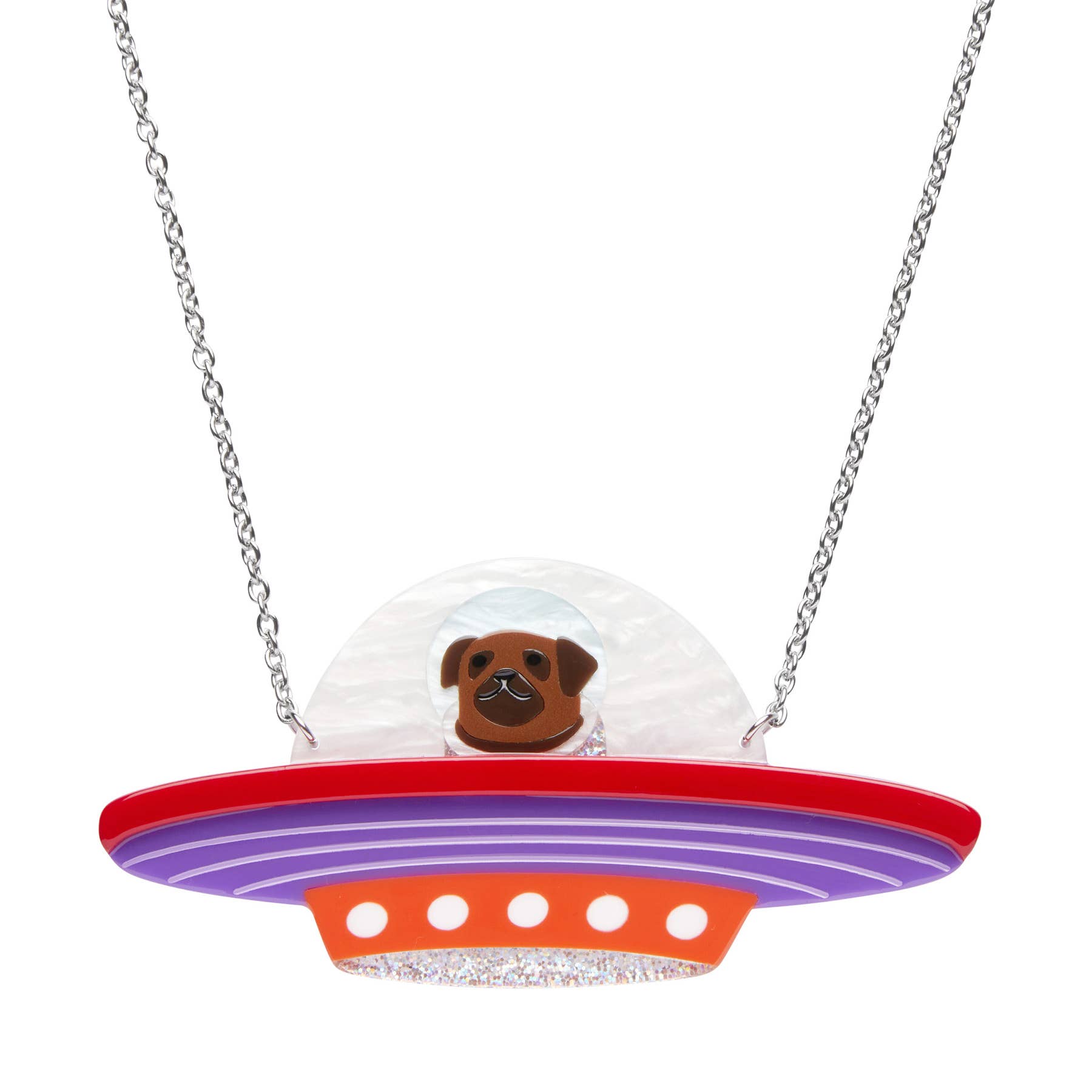 Pug Encounters necklace