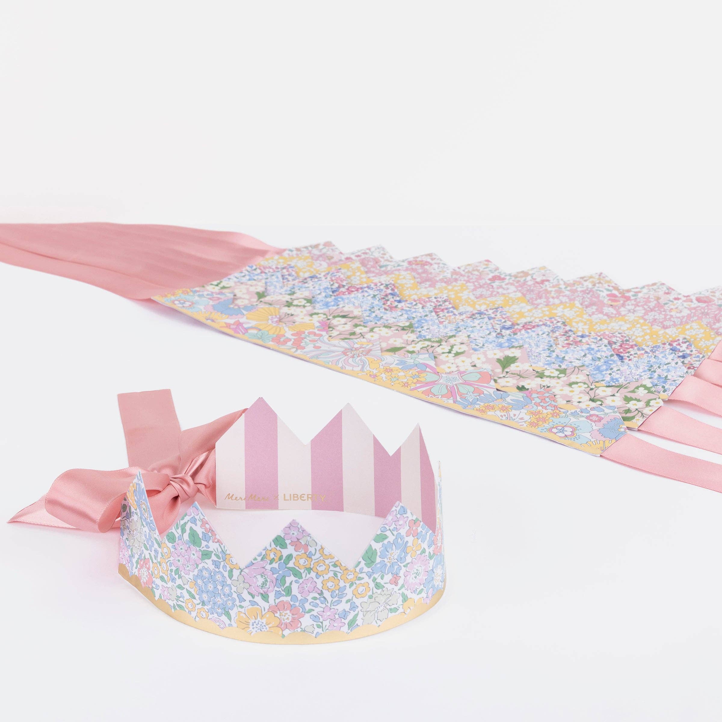 *NEW* Meri Meri x Liberty Party Crowns