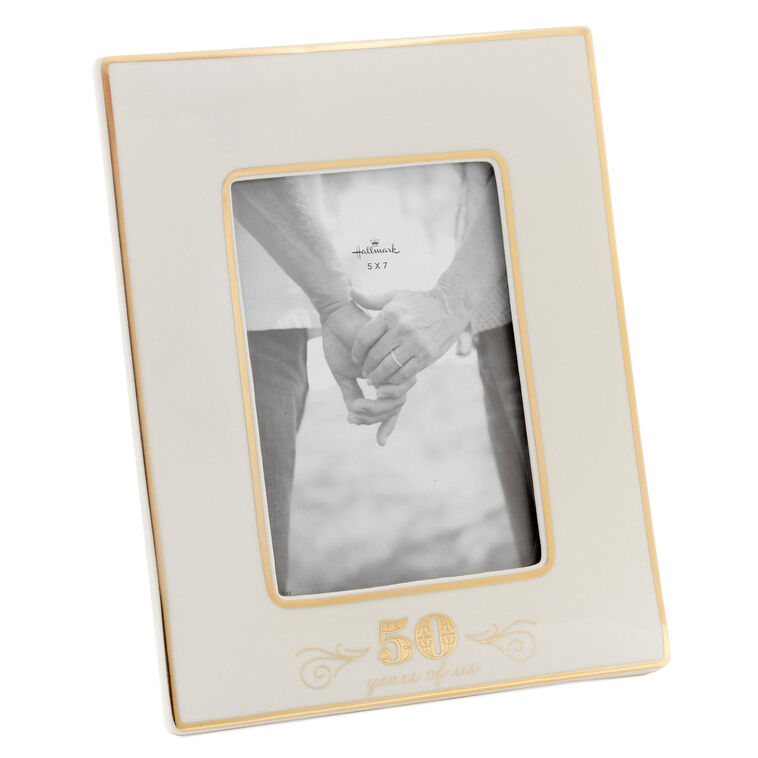 50 Years of Us Golden Anniversary Picture Frame, 5x7