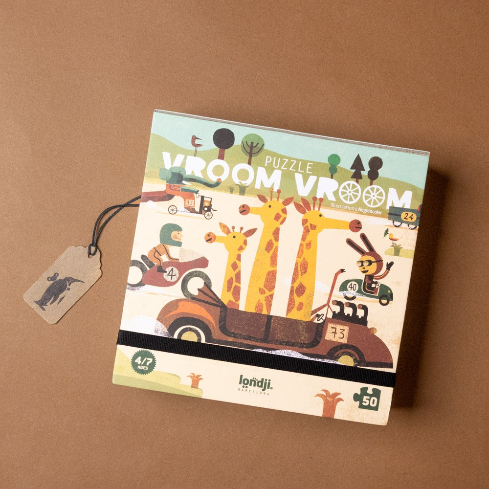 50pc Pocket Puzzle | Vroom Vroom